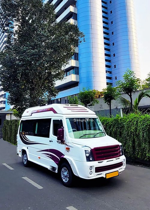 12, 17 and 24-seater tempo traveller rental Kerala